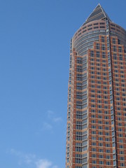 Fototapeta premium Messeturm in Frankfurt
