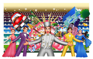 豪華なステージ