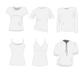 women t-shirt templates