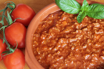 Bolognese meat sauce