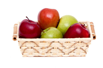 Colorful apples