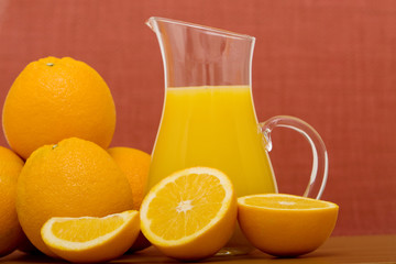 Orange and orange juice