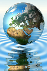 Earth on the water - 22024936
