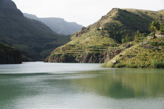 Embalse de Gambuesa Ayagaures Gran Canaria