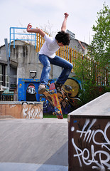 Skateboarding