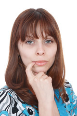 Fototapeta premium Beautiful young woman