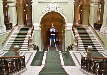 Hall du parlement Suédois à Stockholm, le Riksdag