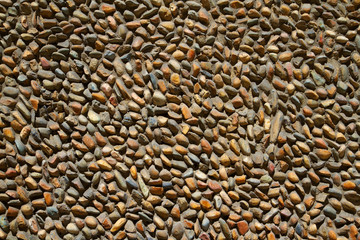 Stone wall in the sun