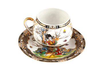 old Japanese coffee cup