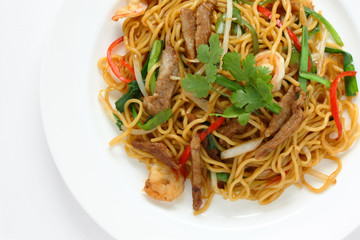 Stir-fried noodles , Chow mein , Chinese cuisine