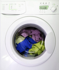 Clothes in laundry