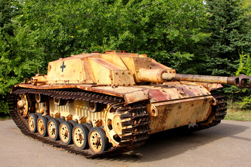 German fascist Tank