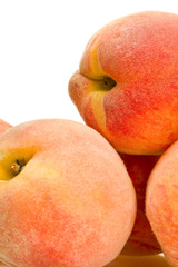 peach isolated