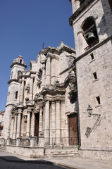 Fototapeta na wymiar Havanna Plaza de la Catedral