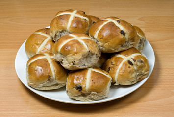 Hot cross buns