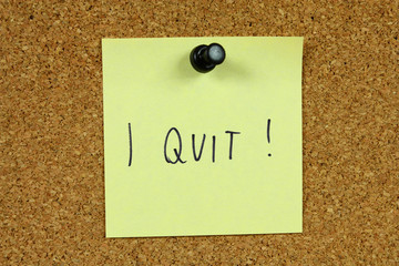 Job dissatisfaction - career quitting
