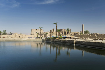 Obraz premium Karnak Tempel
