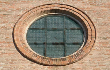 Fotobehang Oculum: Circular window © VeSilvio