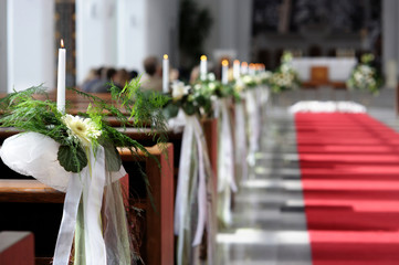 Beautiful flower wedding decoration
