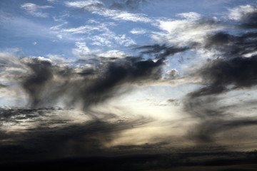 Obraz premium stormy sky