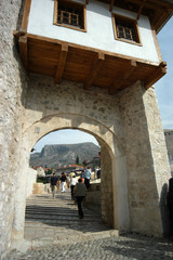 Mostar - Accesso al ponte - Bosnia e Erzegovina