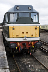 Obraz premium diesel train