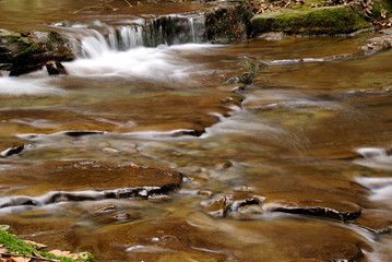 Small waterfall on a creek