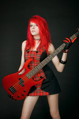 Redhead rockstar