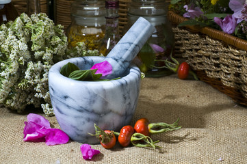 herbal medicine :rose
