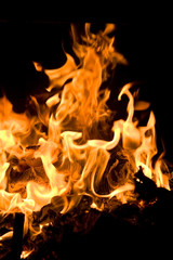 Fototapeta premium Flames of Fire