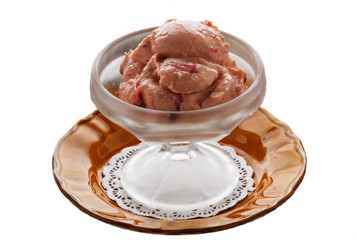 Sorbetto di mirtilli al latticello