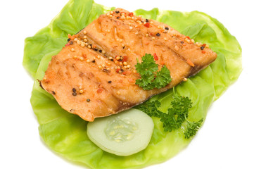 Geräuchertes Makrelenfilet
