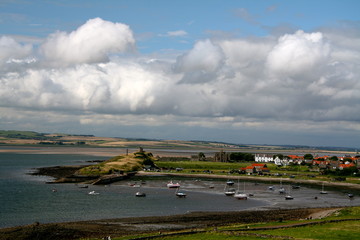 Holy Island from the castle