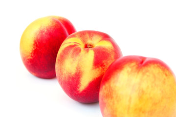 Three nectarines