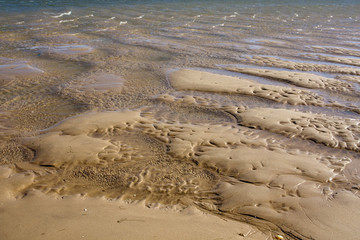 low tide