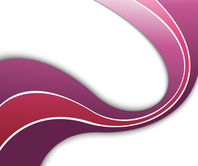 Abstract violet wave - background template