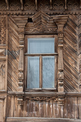 wooden window