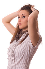 Fototapeta premium beautiful young women.