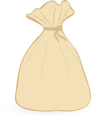 sack isolated on an white background