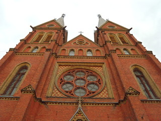 Obraz premium Facade of catholic church