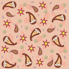 Seamless wallpaper pattern