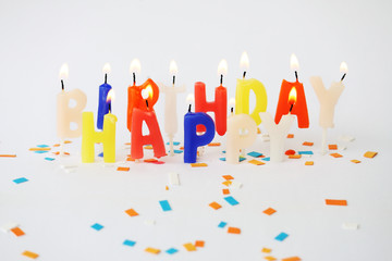 Happy Birthday Candles