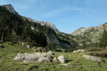 Fototapeta na wymiar Crête du Laurenti,Pyrénées ariègeoises