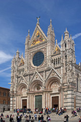 Fototapeta na wymiar Duomo w Sienie