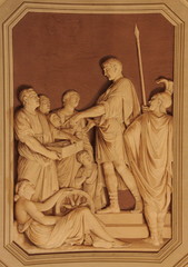 Obraz premium Relief