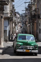 Fototapeten Straße in Havanna © Jens Hilberger