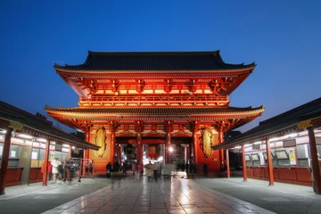 Wandaufkleber Tor am Senso-ji-Tempel in Asakusa, Tokio, Japan © Bogdan Lazar