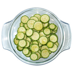Courgettes zucchini