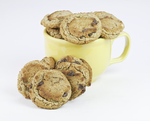 homemade chocolate chip cookies