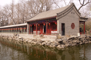 Fototapeta na wymiar Palais du Prince Gong wyborem Pékin - Pekin, Chiny